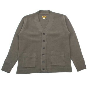 The Real McCoy's MC21115 Wool Cashmere Cardigan Olive