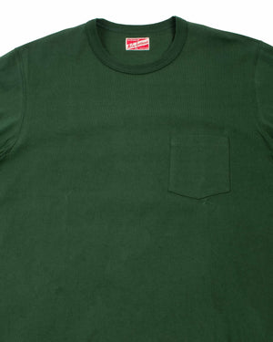 The Real McCoy's MC22006 Pocket Tee Forest Details