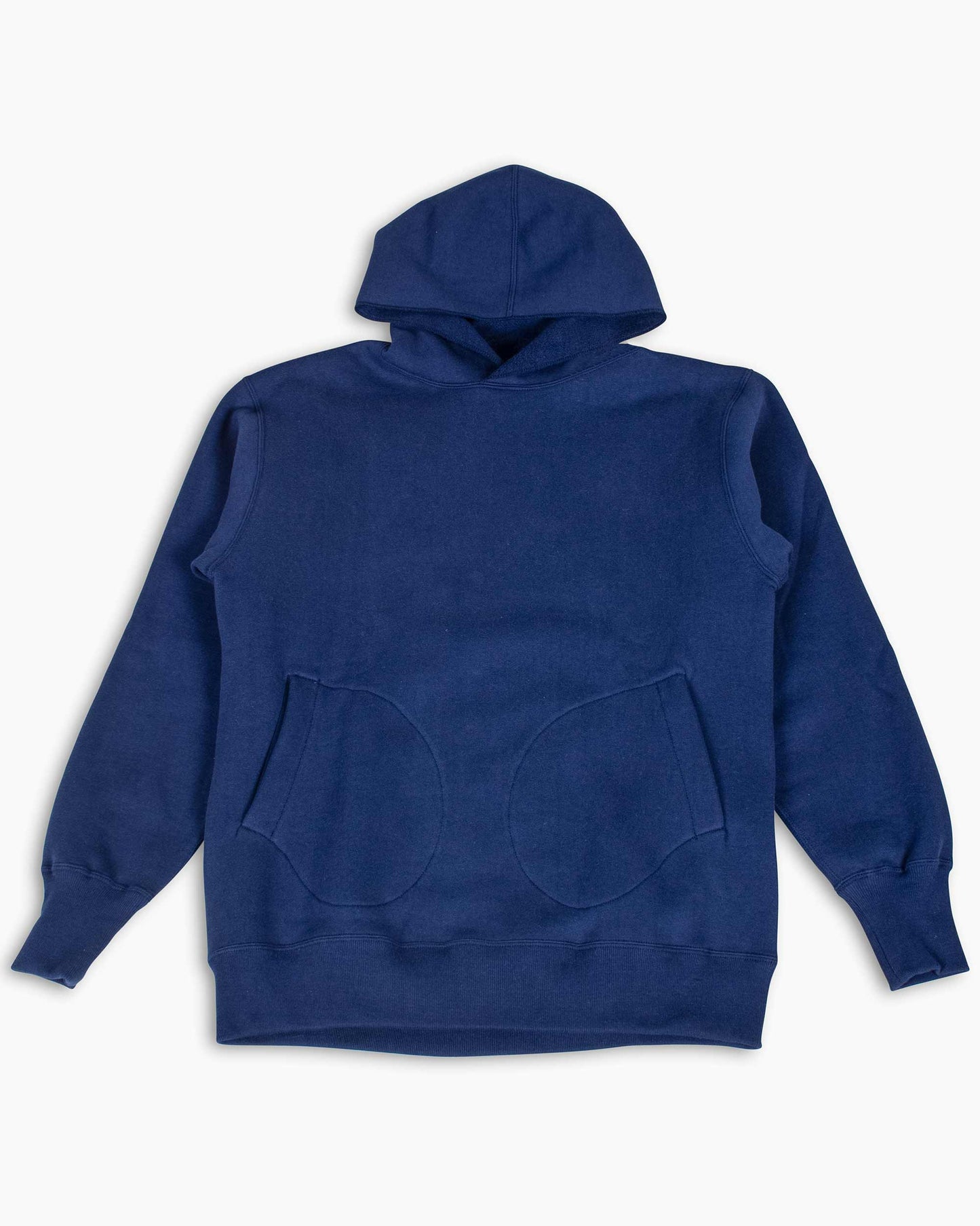 The Real McCoy’s MC22112 Boxing Glove Pocket Hooded Sweatshirt Navy