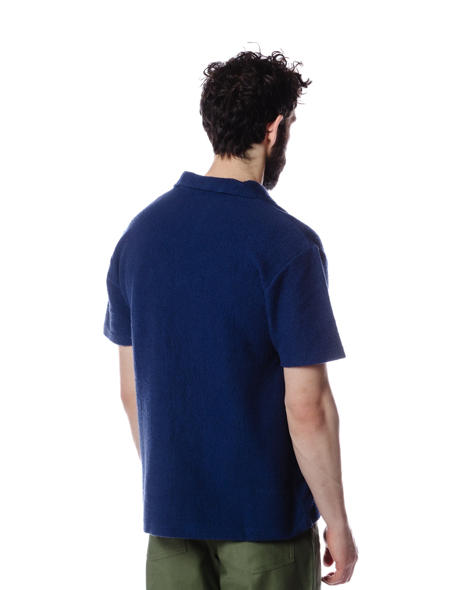 The Real McCoy's MC23017 Cotton Pile Skipper Navy Back