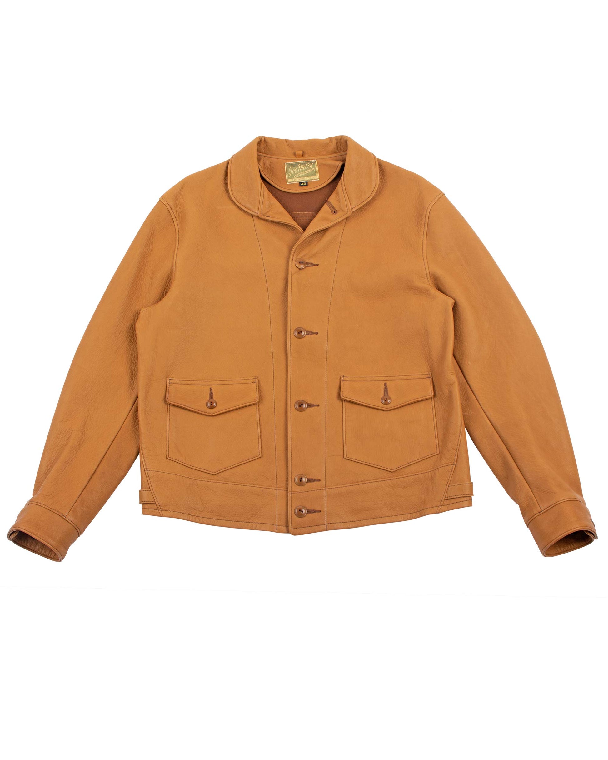 The Real McCoy's MJ19024 30's Sports Jacket / Dillinger Brown