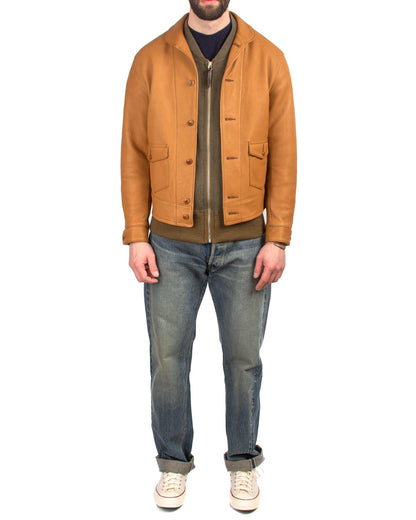 The Real McCoy's MJ19024 30's Sports Jacket / Dillinger Brown Model