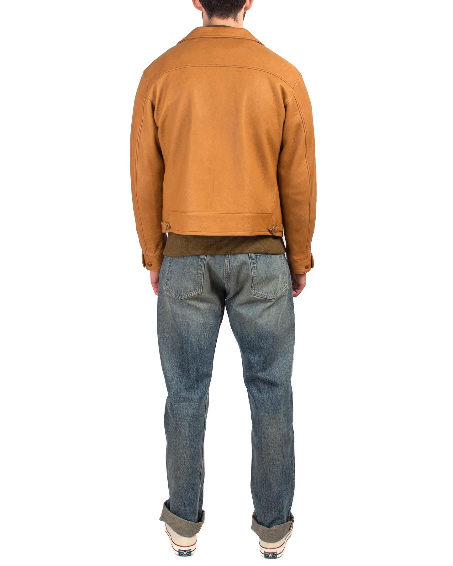 The Real McCoy's MJ19024 30's Sports Jacket / Dillinger Brown Back