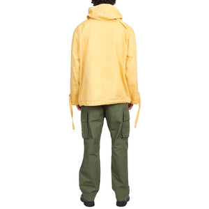 The Real McCoy's MJ21022 USN Salvage Smock Parka (Over-Dyed) Yellow Back
