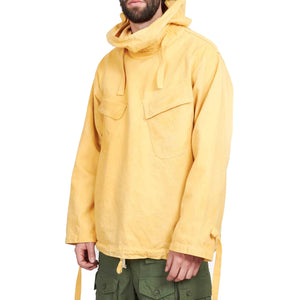 The Real McCoy's MJ21022 USN Salvage Smock Parka (Over-Dyed) Yellow Side
