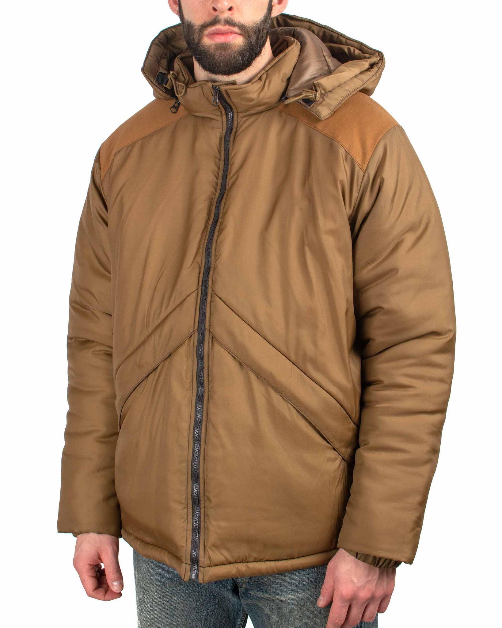 The Real McCoy's MJ21130 Parka, Extreme Cold Weather (Gen I) Coyote Close