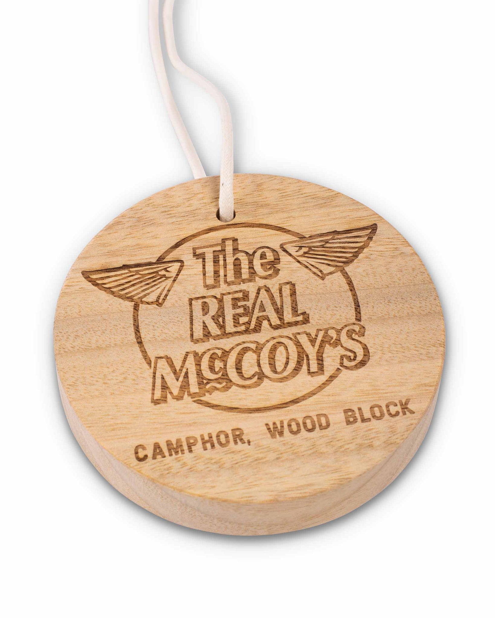 The Real McCoy's MN22002 Camphor, Wood Block Detail