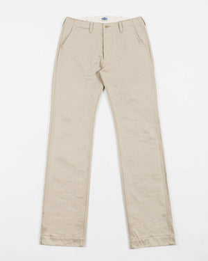 The Real McCoy's MP19010 Blue Seal Chino Trousers Beige