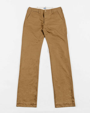 The Real McCoy's MP19010 Blue Seal Chino Trousers O. Khaki