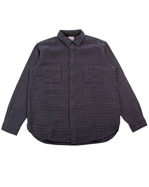 The Real McCoy's MS21102 8HU Houndstooth Flannel Shirt Chale