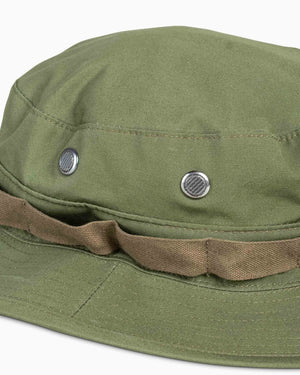 The Real McCoy's MA22005 Hat, Jungle Olive Detail 2