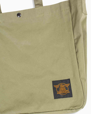 The Real McCoy's MN19001 Real McCoy's Eco Shoulder Bag Beige Detail
