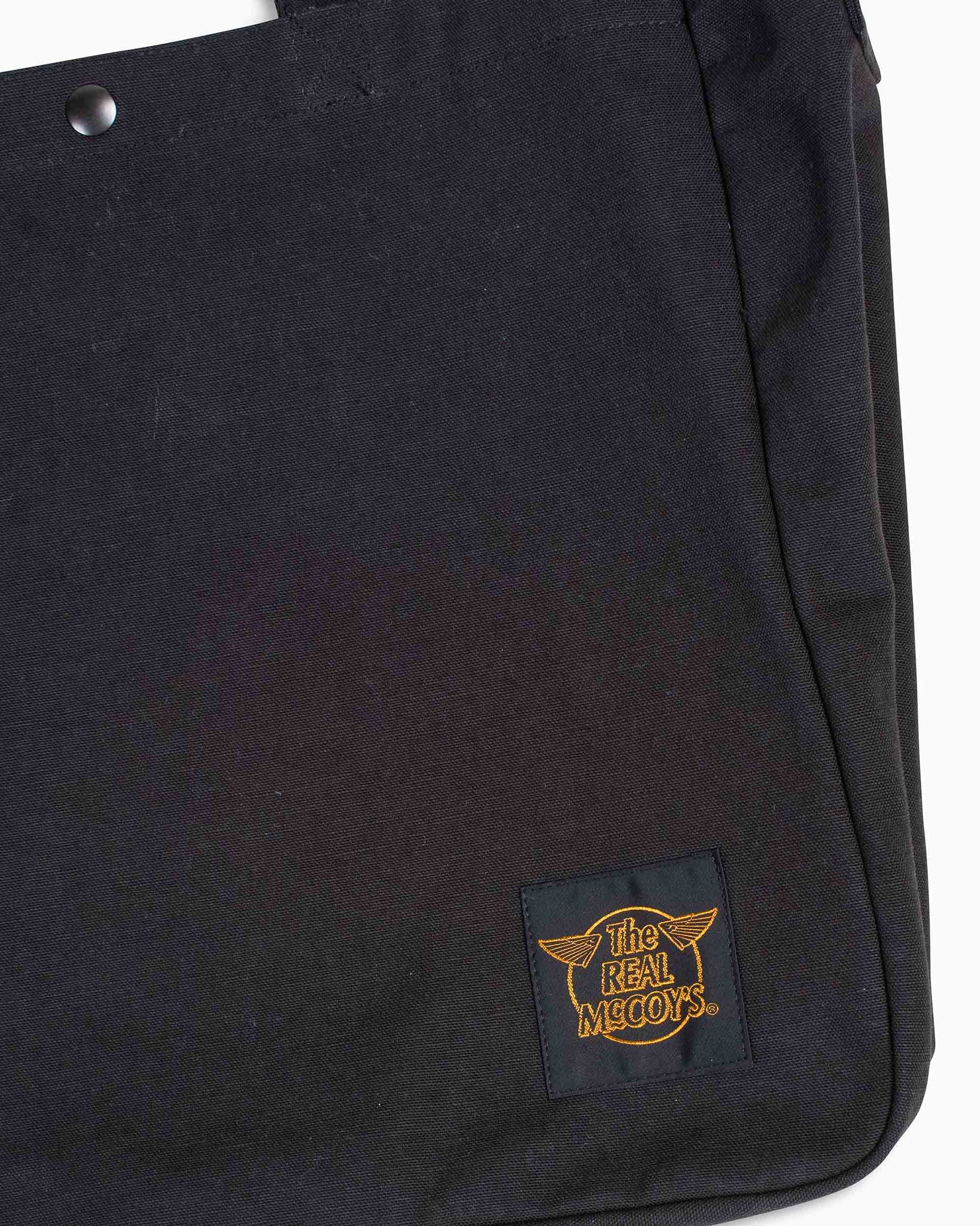 The Real McCoy's MN19001 Real McCoy's Eco Shoulder Bag Black Detail