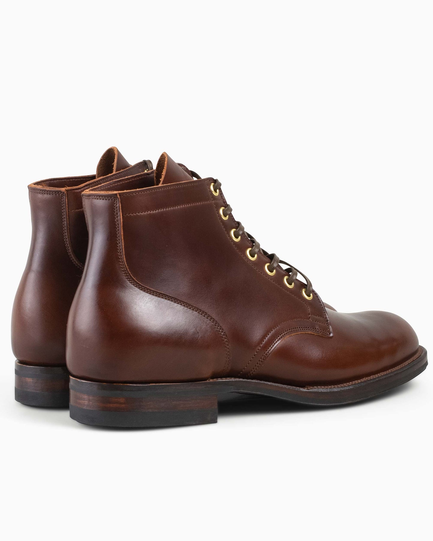 Viberg Brown Chromexcel Service Boot Back