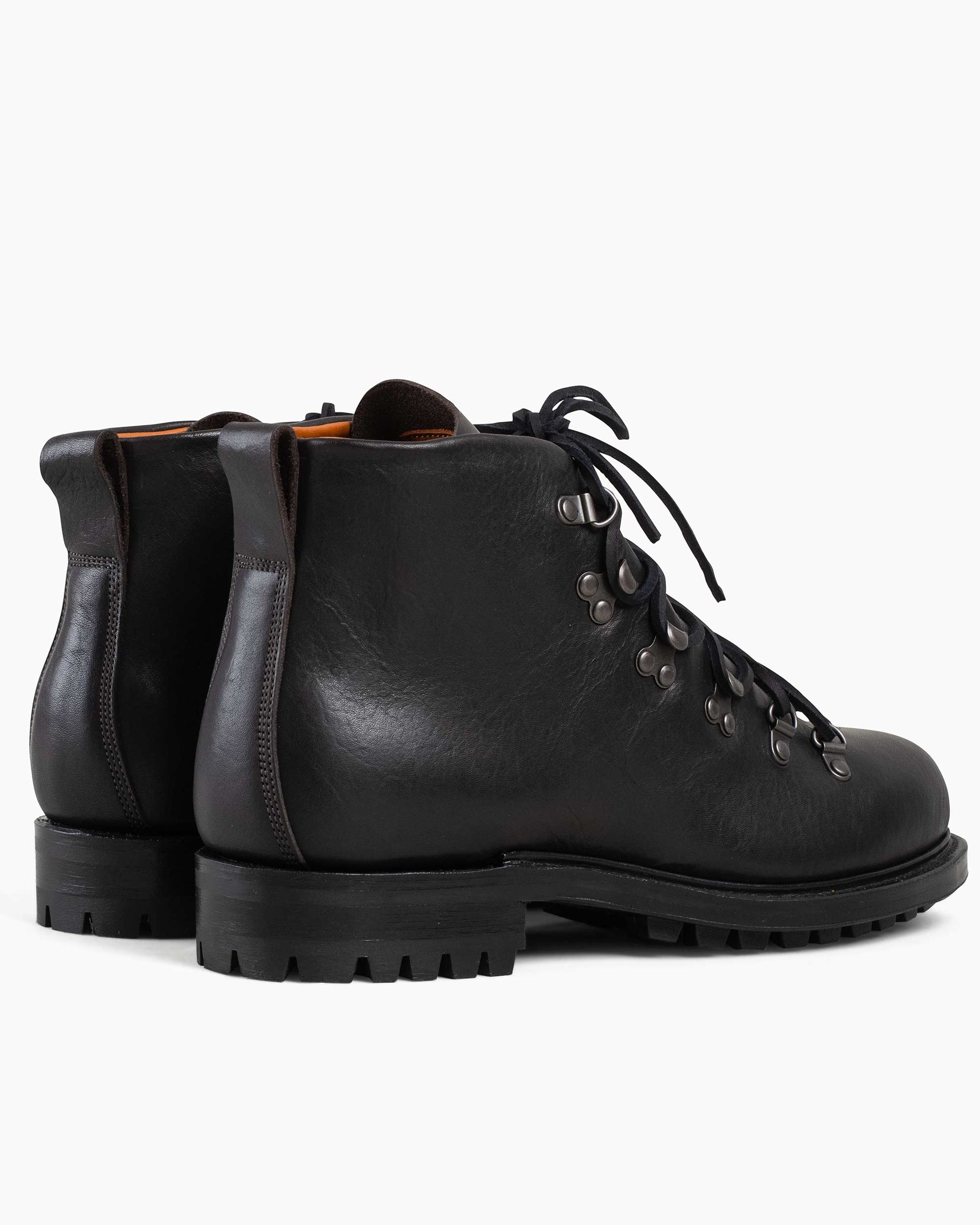 Viberg Classic Grey Oiled Culatta Hiker Back