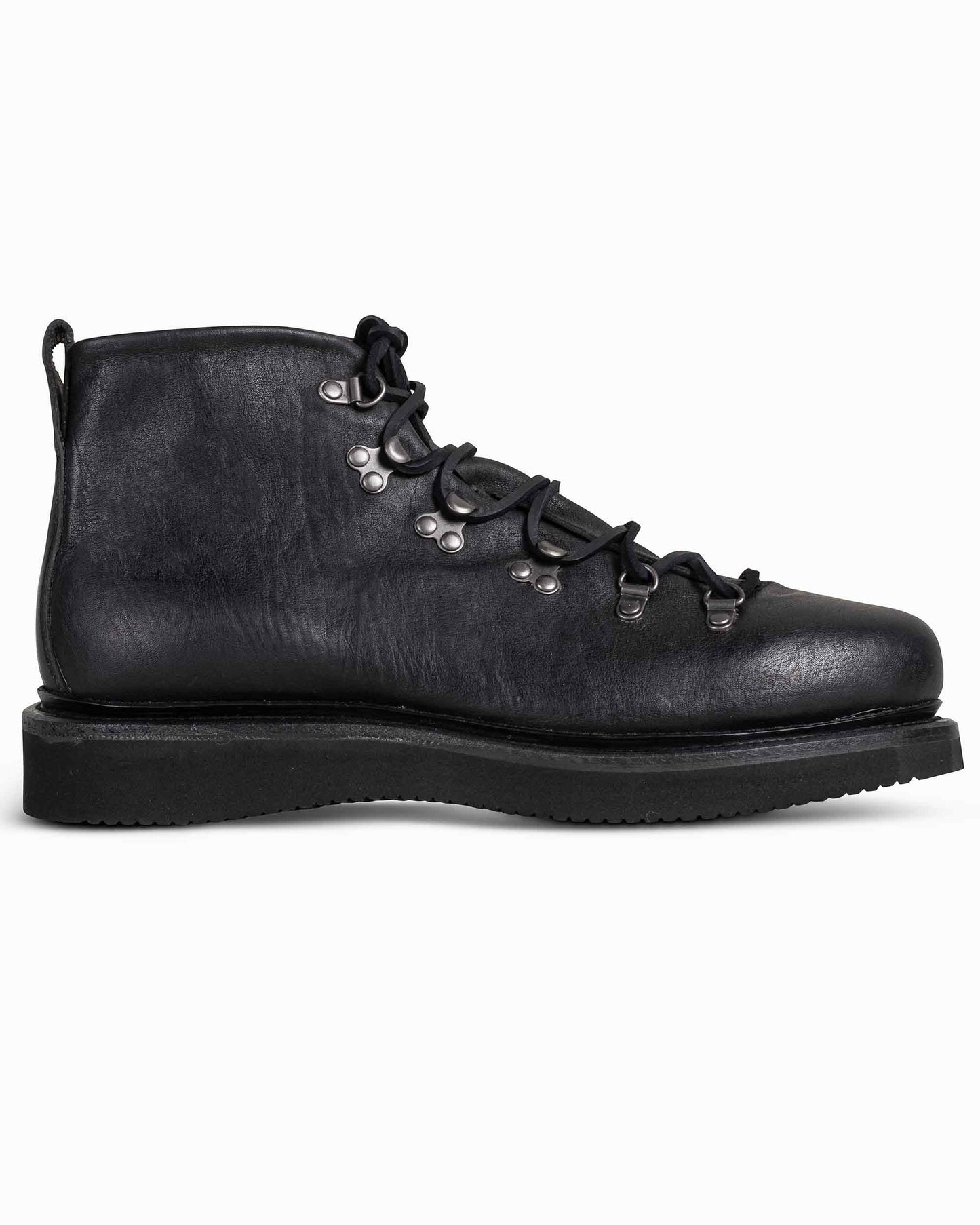 Viberg Hiker Nero Washed Kangaroo