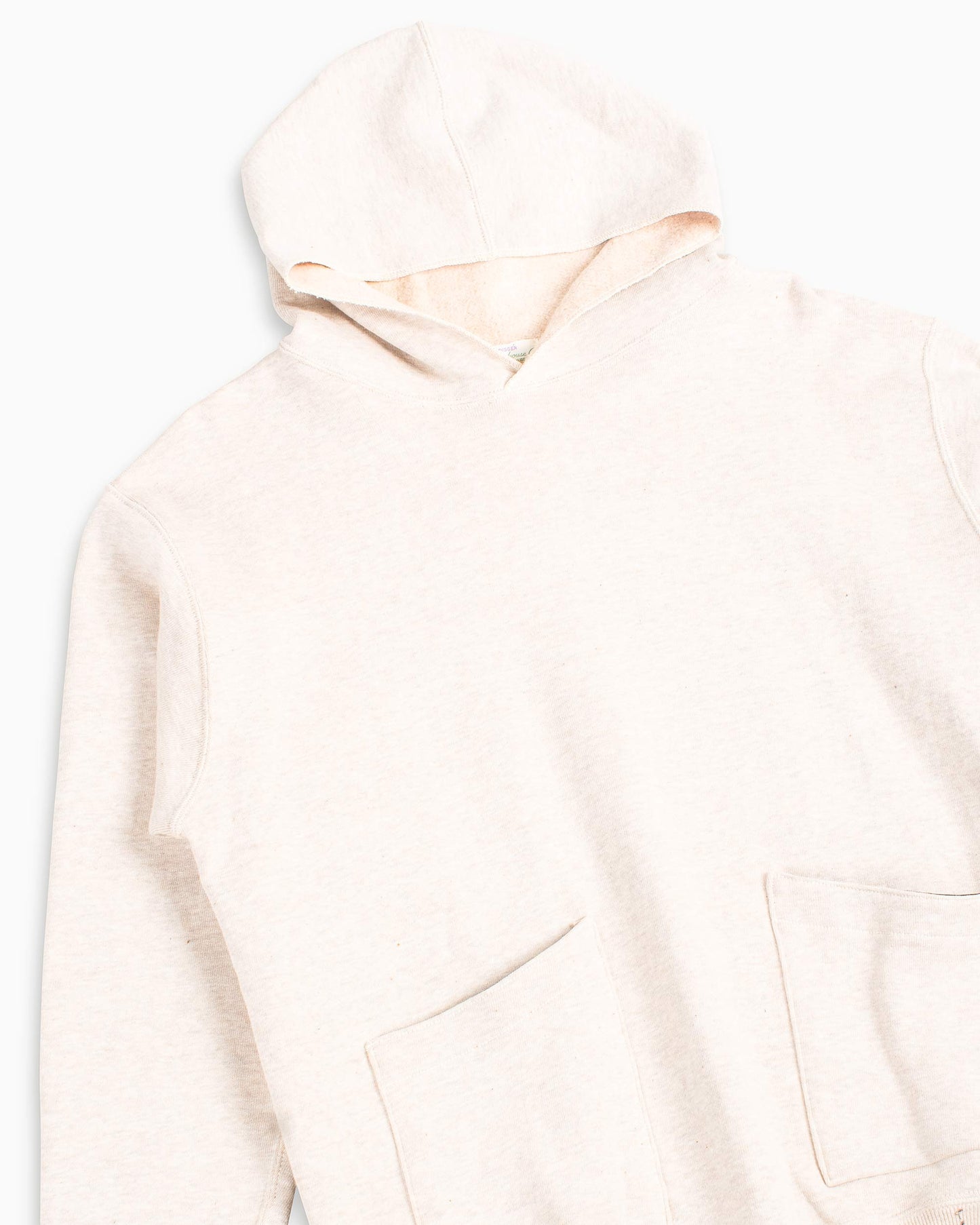 Warehouse Lot. 453 Separate Pocket Set In Hoodie Oatmeal Details