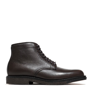 Alden Loden Calf Cordovan Plain Toe Boot with Crepe Sole at shoplostfound, side