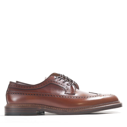 Alden Longwing Blucher 979 in Burnished Tan Calf at shoplostfound in Toronto, profile