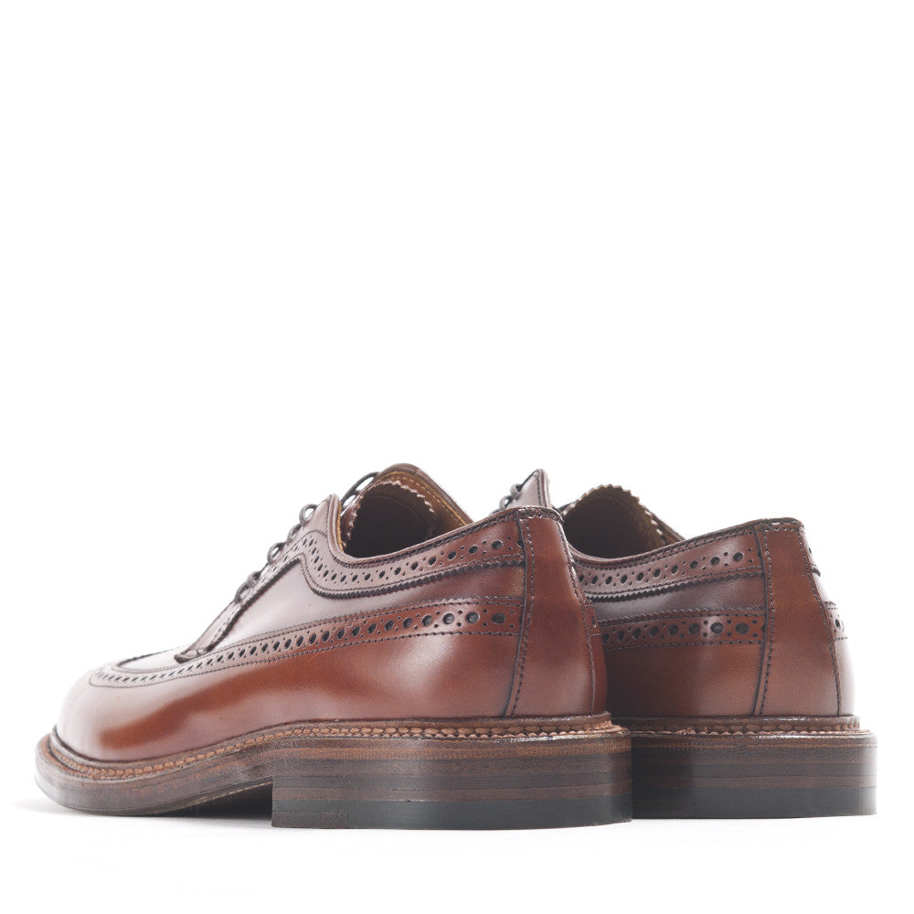 Alden Longwing Blucher 979 in Burnished Tan Calf at shoplostfound in Toronto, back