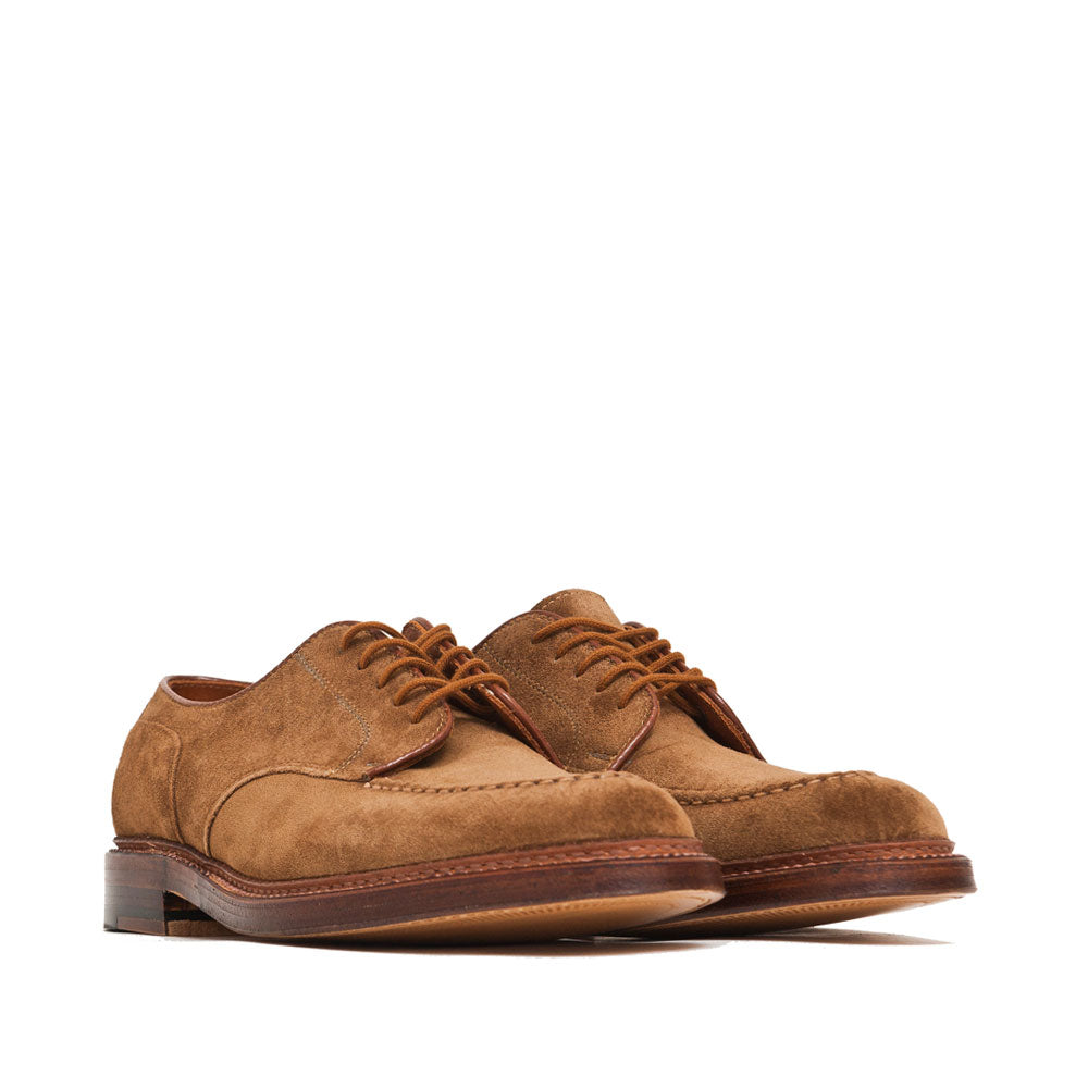 Alden Mocc Toe Blucher Snuff Suede shoplostfound 1