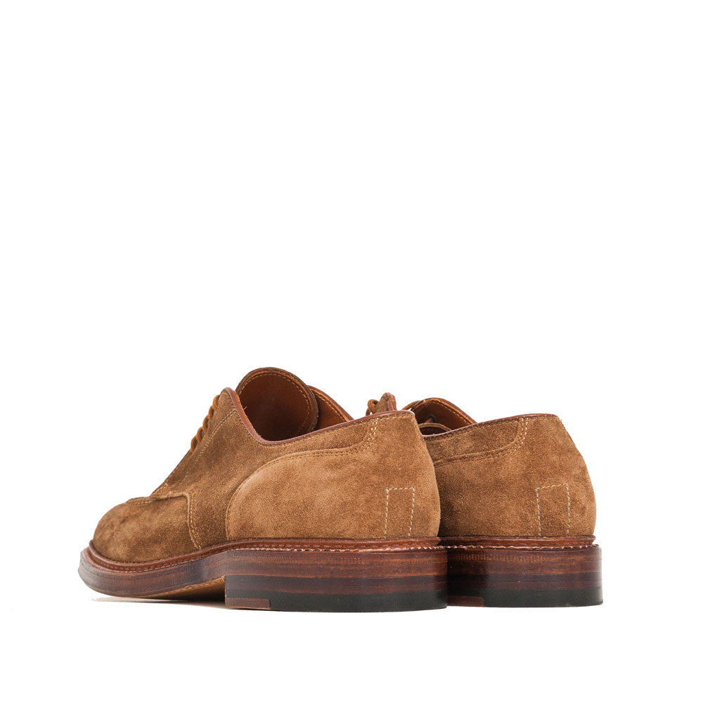 Alden Mocc Toe Blucher Snuff Suede shoplostfound 3