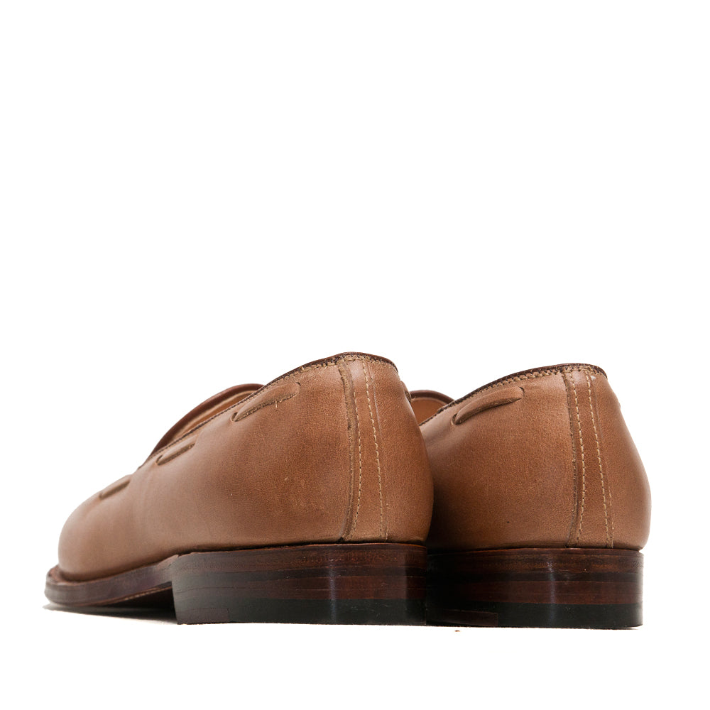 Alden Natural Chromexcel Tassel Loafer at shoplostfound, back