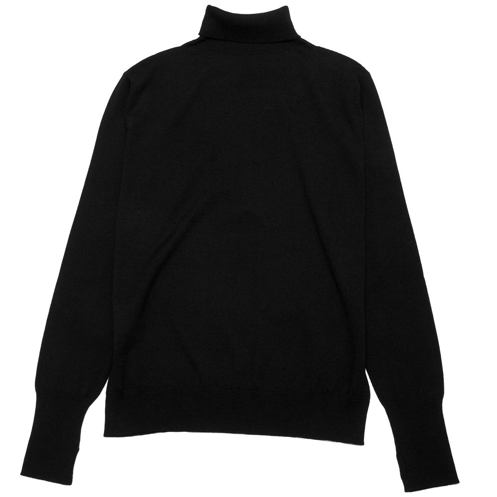 Andersen-Andersen Light Turtleneck Black at shoplostfound, back