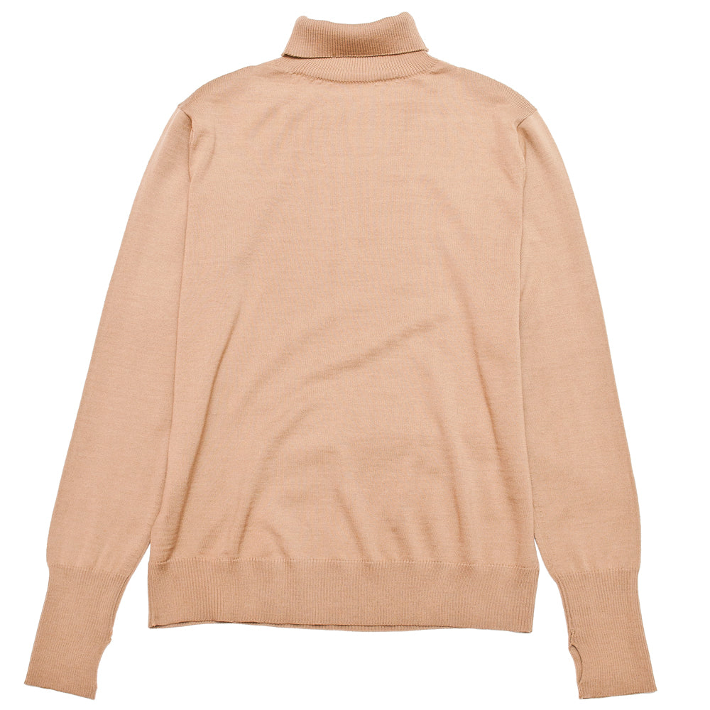 Andersen-Andersen Light Turtleneck Camel at shoplostfound, back