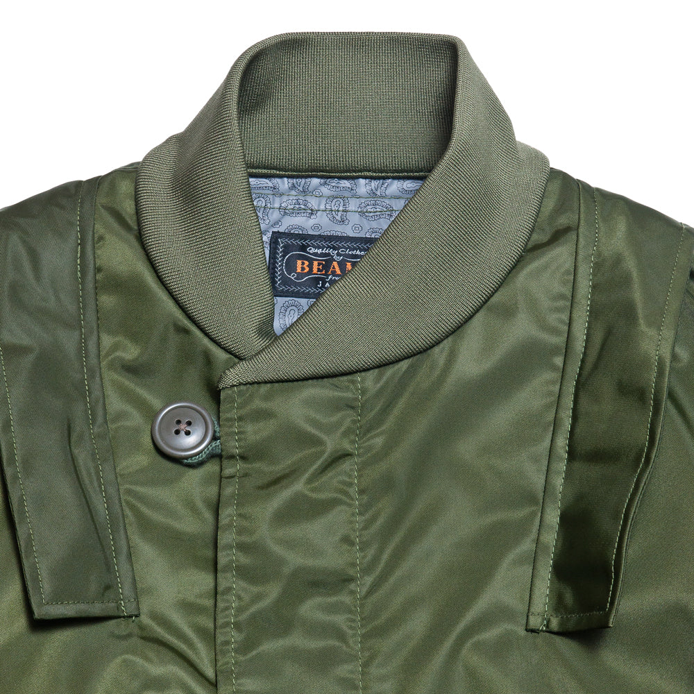 Beams Plus Military Submarine Jacket Olive