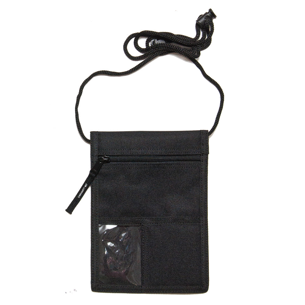 Carhartt W.I.P. Collins Neck Pouch Black at shoplostfound, back