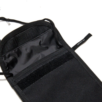 Carhartt W.I.P. Collins Neck Pouch Black at shoplostfound, inside