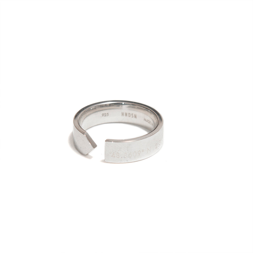 HNDSM Paris Ring Polished Sterling Silver at shoplostfound, 1