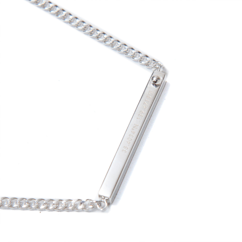 HNDSM Tokyo Necklace Polished Sterling Silver at shoplostfound 2