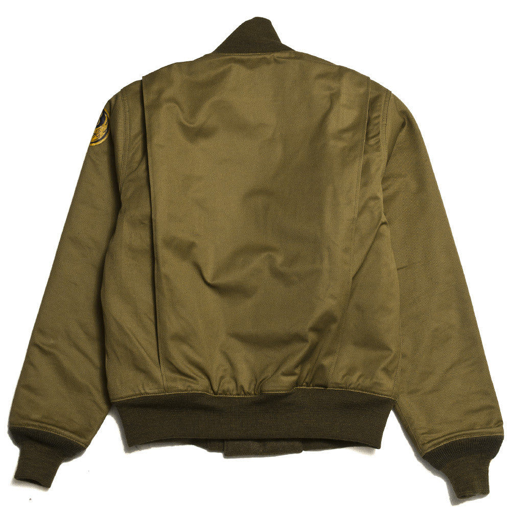 The Real McCoy’s Tankers 31st Bomb Sq. Bomber Khaki MJ16105 at shoplostfound in Toronto, back