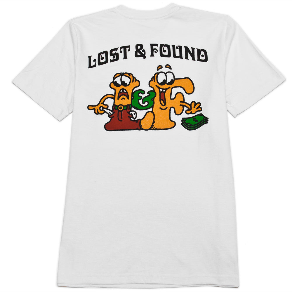 Lost & Found Artist Series 002: Josh Pong Ampersand Tee at shoplostfound, back