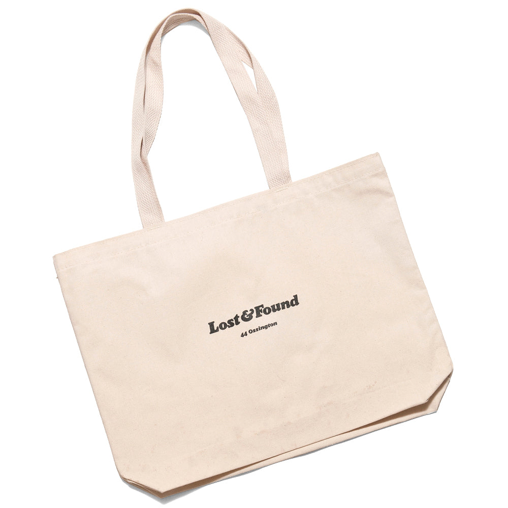 Lost & Found Canvas Tote Bag Natural