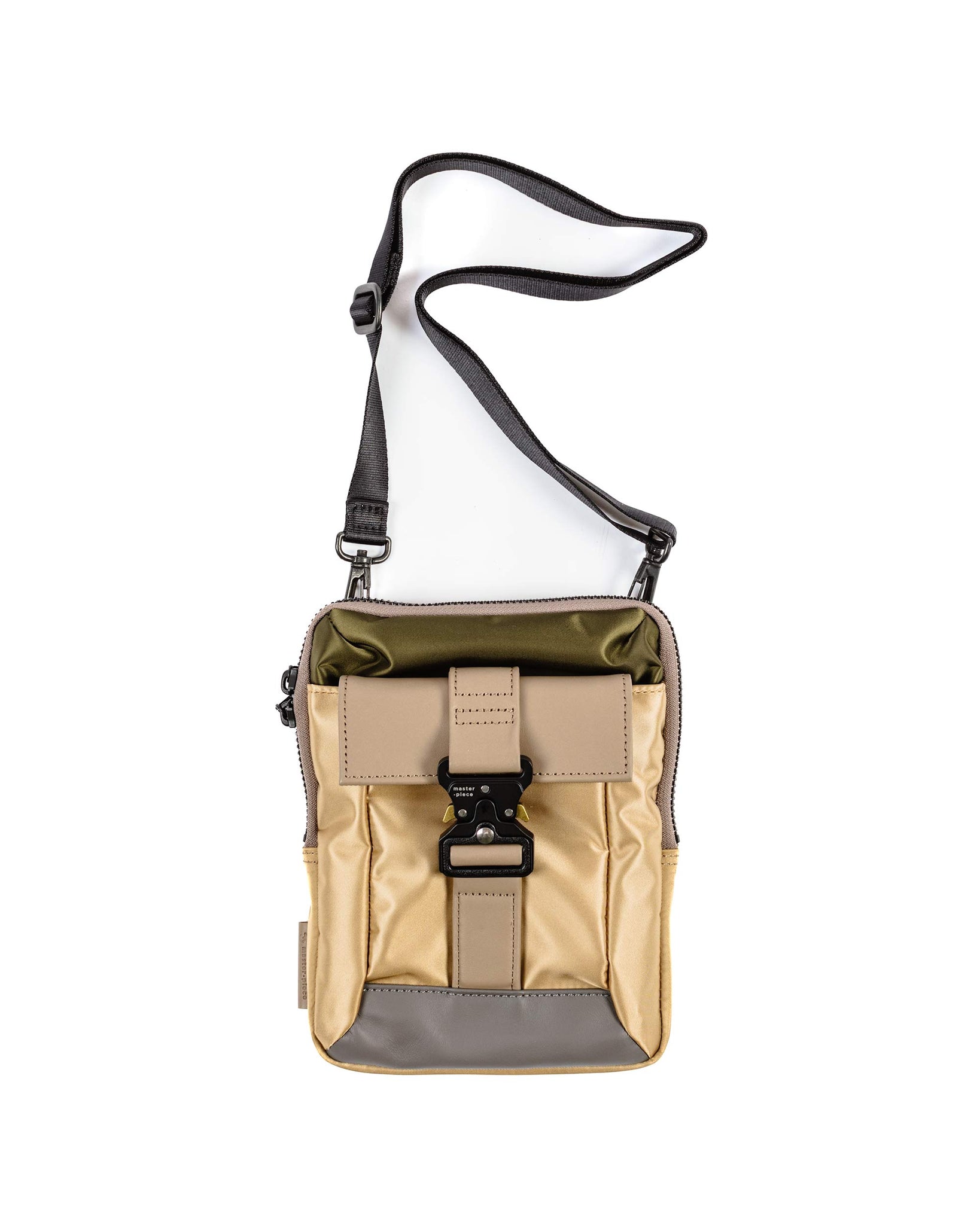 master-piece Confi Nylon Ver. Shoulder Bag Beige