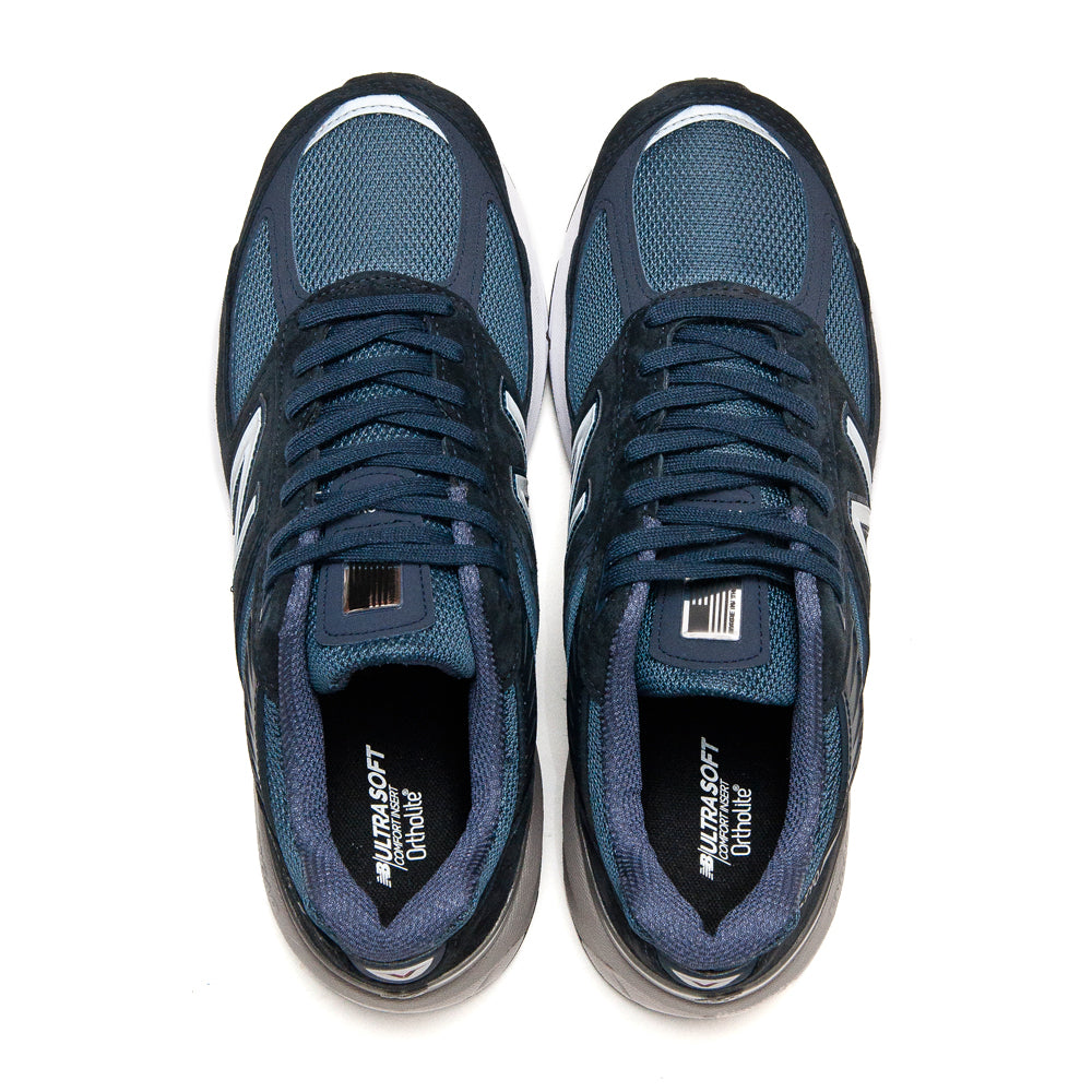 New Balance M990NV5 Navy at shoplostfound, top