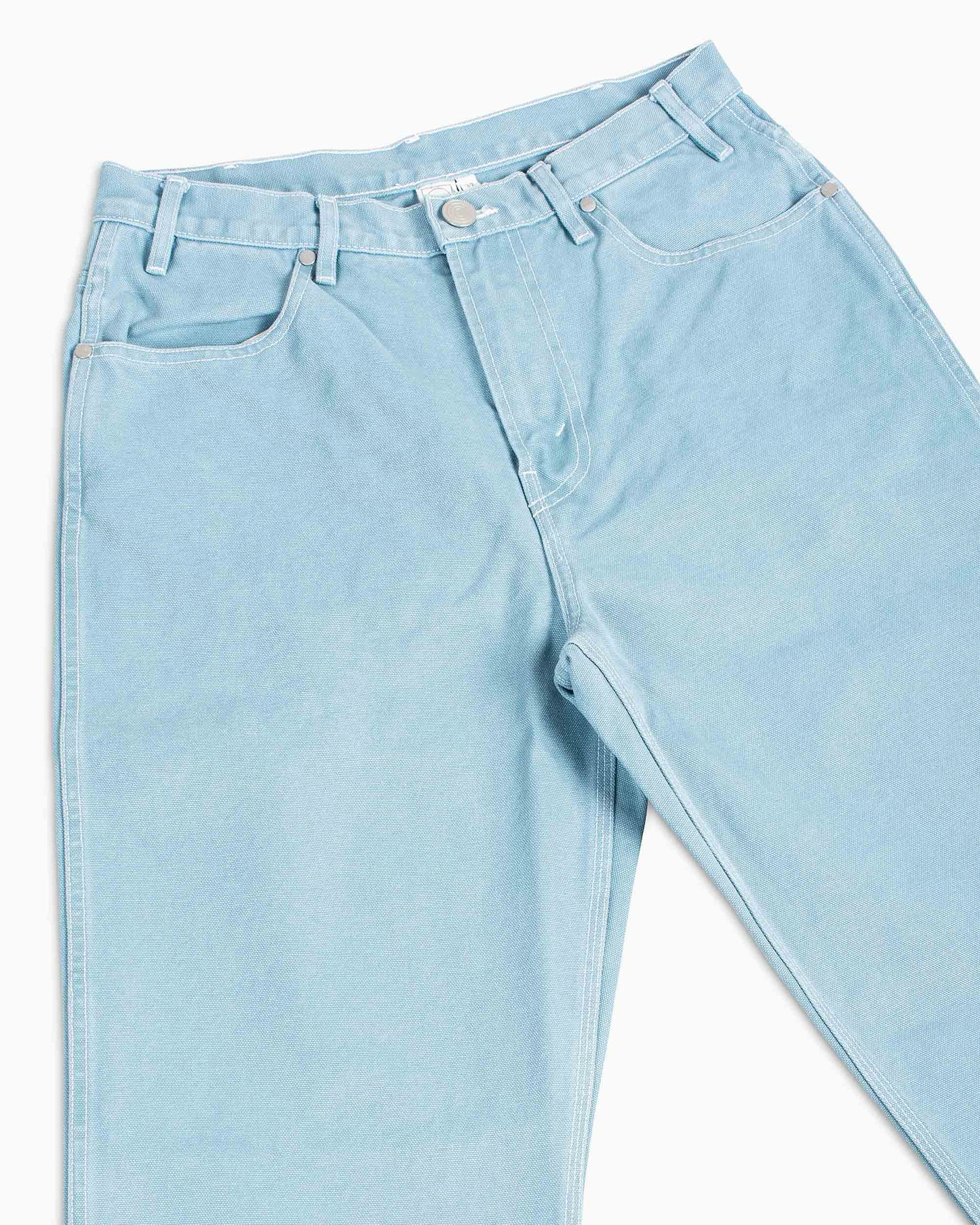 lost & found paa paa Four Pocket Canvas Jean Light Indigo