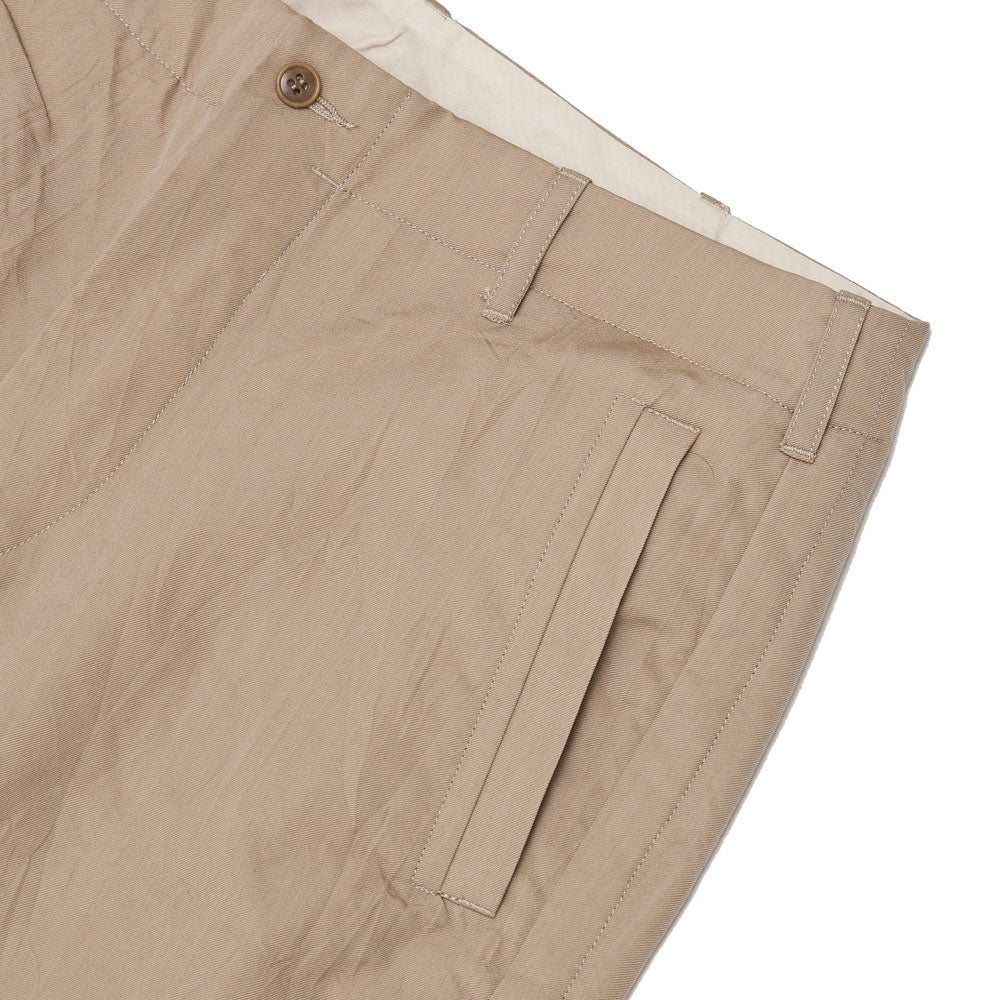 Sage de Cret 9/10 Length Peg Top Pants Beige shoplostfound 3