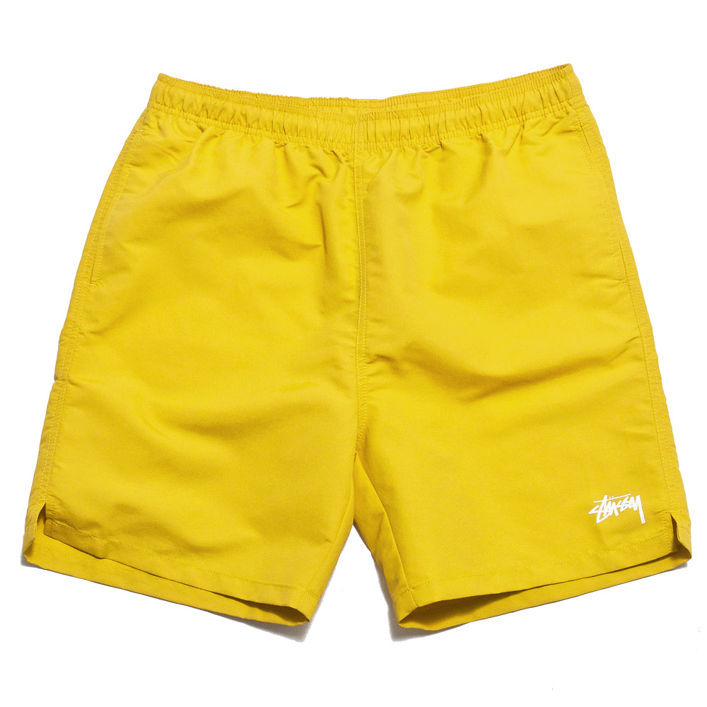 Stüssy Stock Water Short Yellow at shoplostfound, front