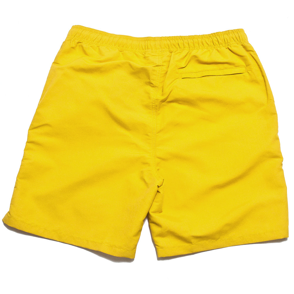 Stüssy Stock Water Short Yellow at shoplostfound, back