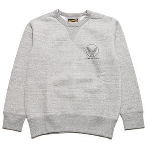 The Real McCoy’s Army Air Force Sweatshirt Grey at shoplostfound, front