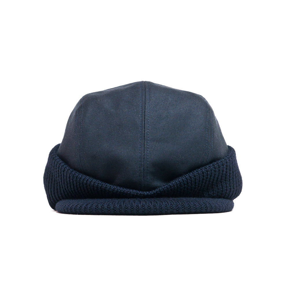 The Real McCoy's 8HU Blizzard Cap Navy at shoplostfound, front