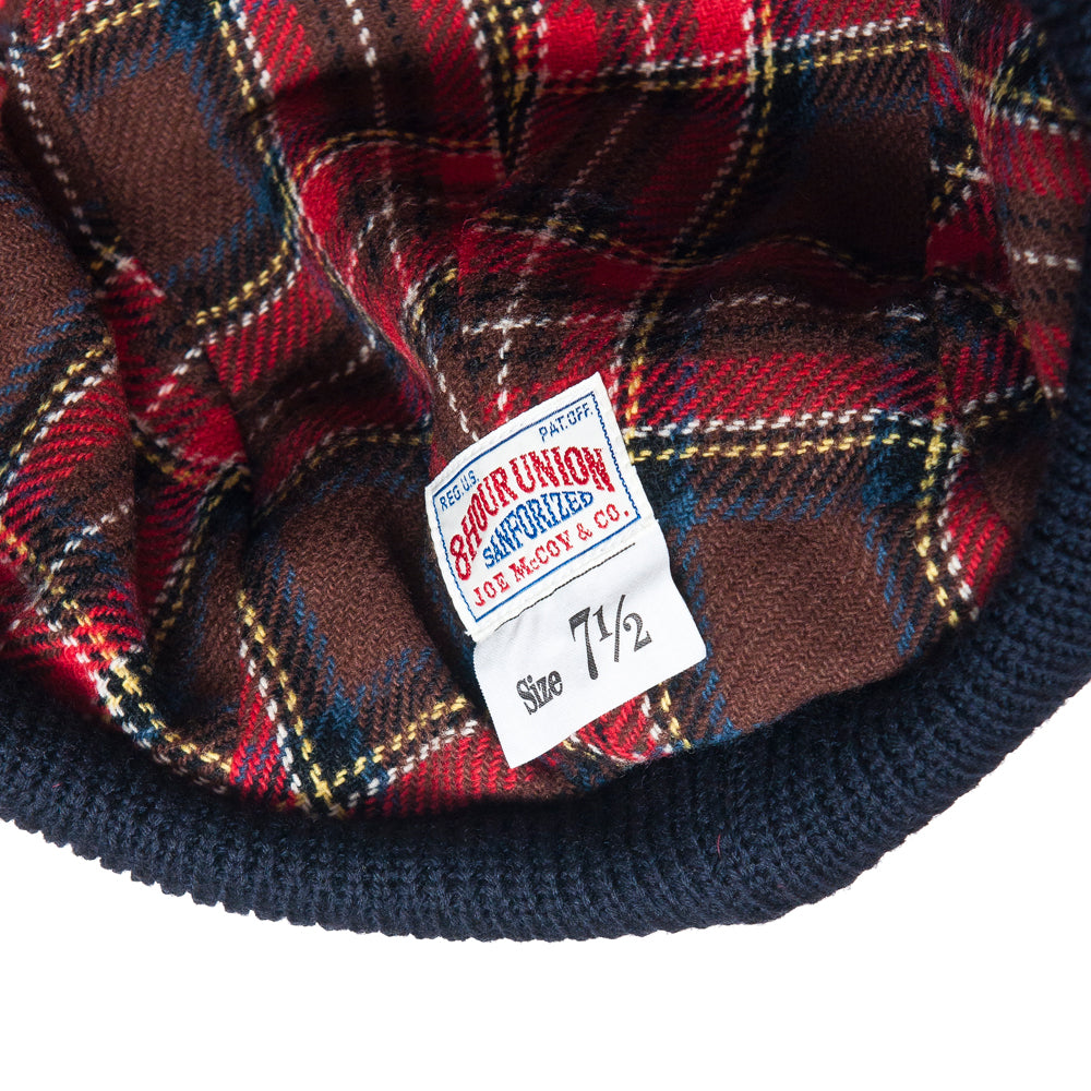 The Real McCoy's 8HU Blizzard Cap Navy at shoplostfound, tag