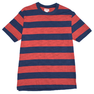 the-real-mccoys-bc20007-buco-stripe-tee-ss-red-navy