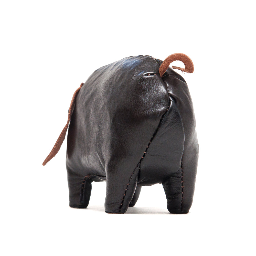 The Real McCoy's Handcrafted Horsehide Small Pig at shoplostfound, back