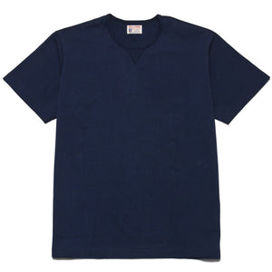 The Real McCoy's Joe McCoy Gusset Athletic Tee Navy at shoplostfound, front