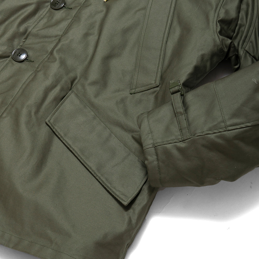 The Real McCoy's MJ19108 Type B-11 Real McCoy Mfg. Co. Olive at shoplostfound, cuff